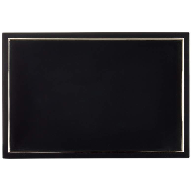 Image 5 Currey & Company Ivory Lacquer Tray Set of 2 more views