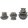 Currey & Company Marbleized Stacking Box Set of 3