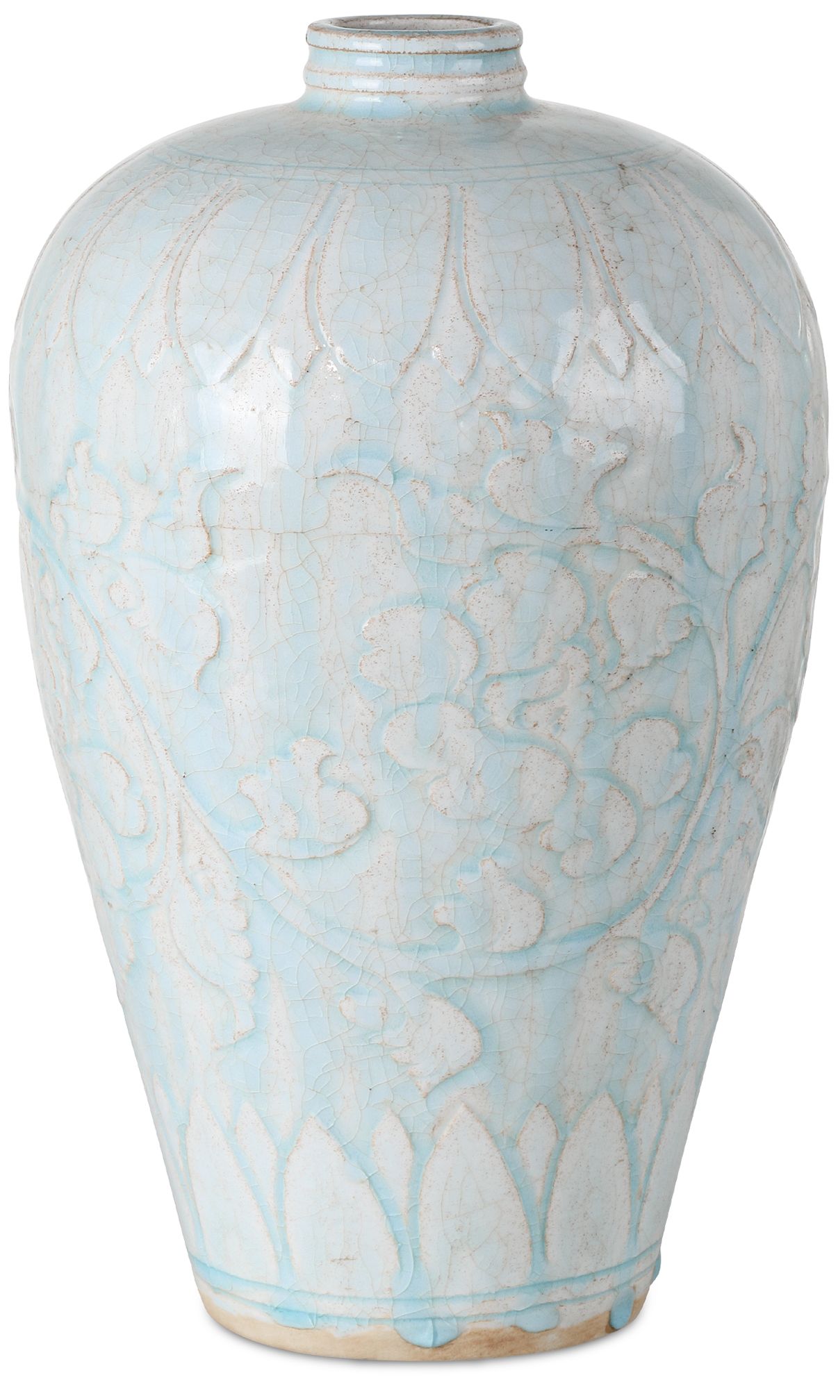 Image 3 Currey & Company Nanjing Light Blue Vases Set of 2 more views