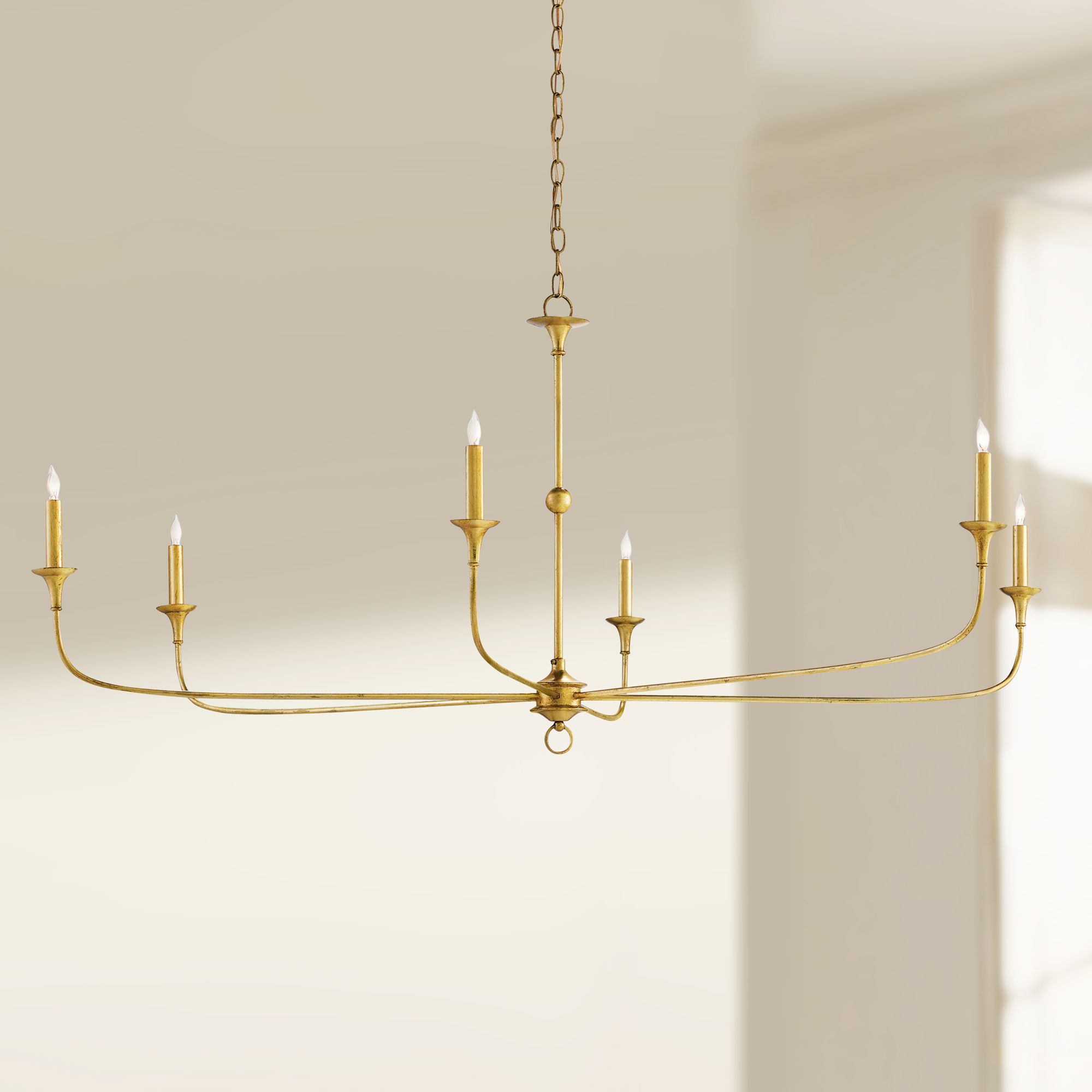 Currey & Company Nottaway Gold Collection
