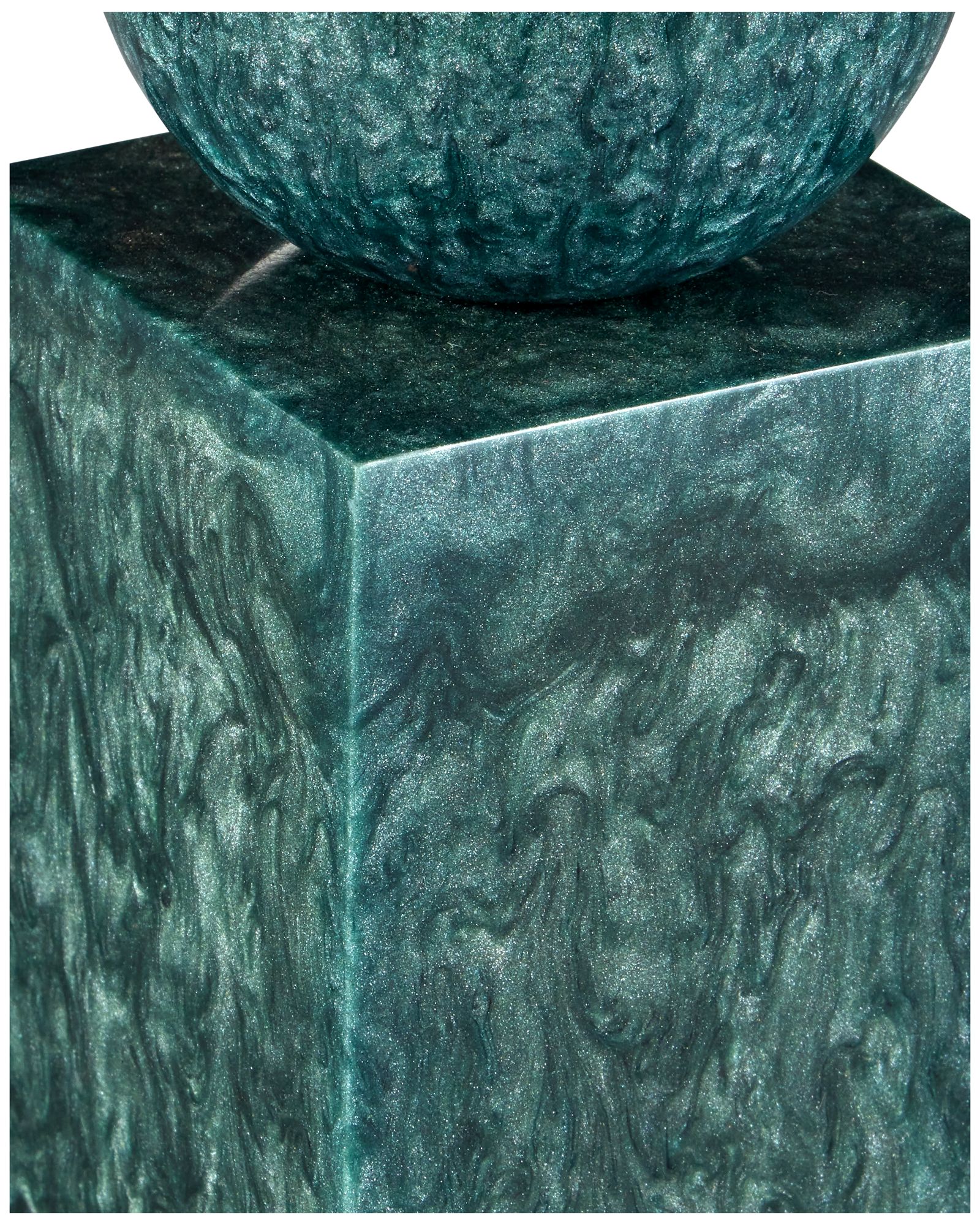 Image 3 Currey & Company Nova Teal Object Set of 2 more views