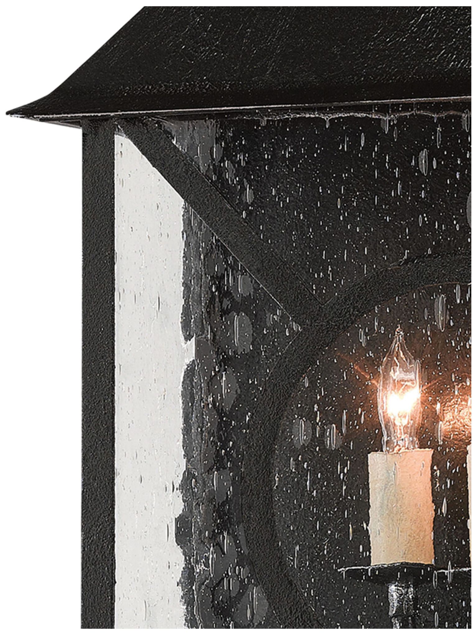 Image 2 Currey & Company Ripley 20" High Midnight Outdoor Wall Sconce more views
