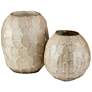 1_Currey & Company Runnell Glass Vase Set of 2
