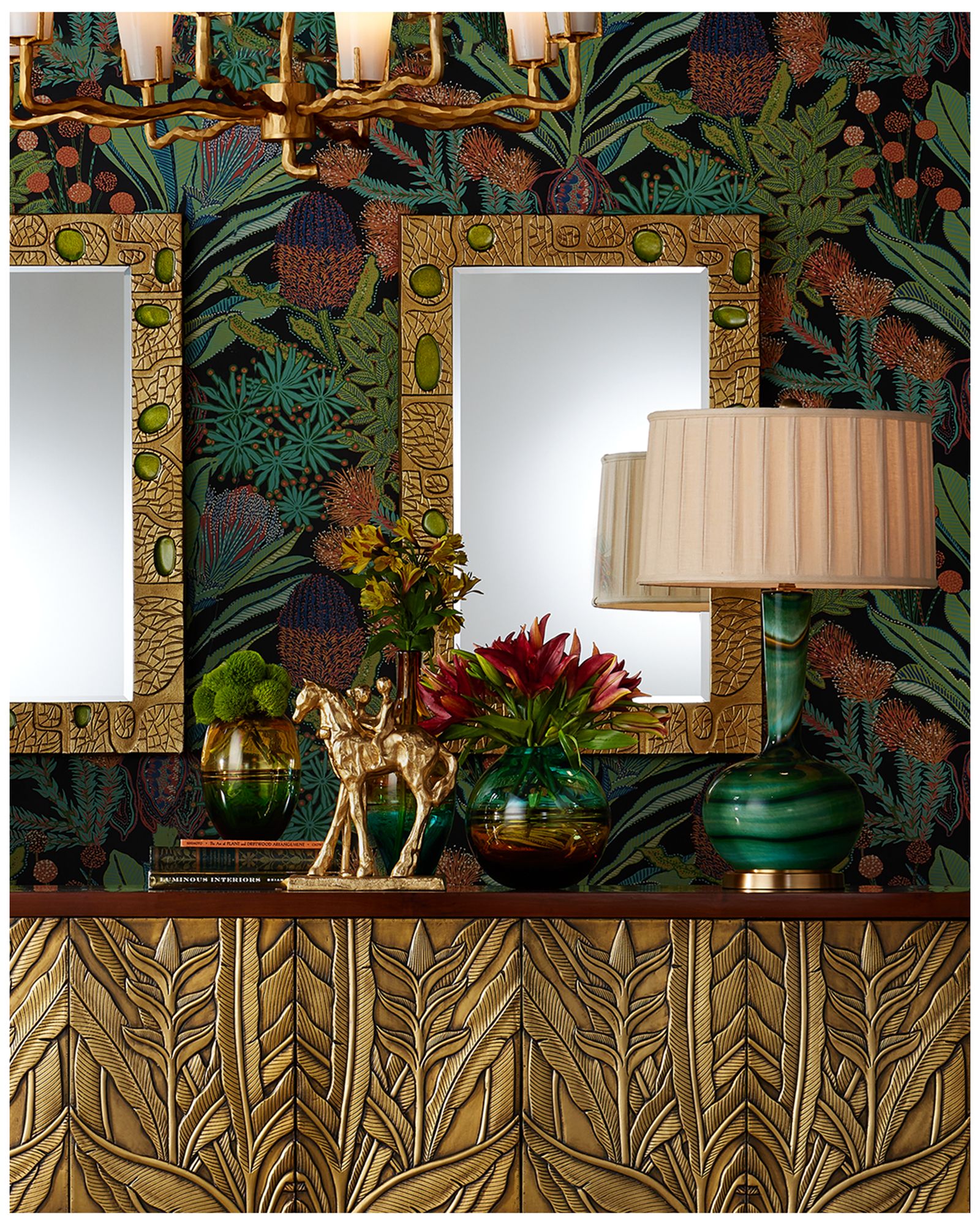 Currey & Company Tapio Vase Set of 3