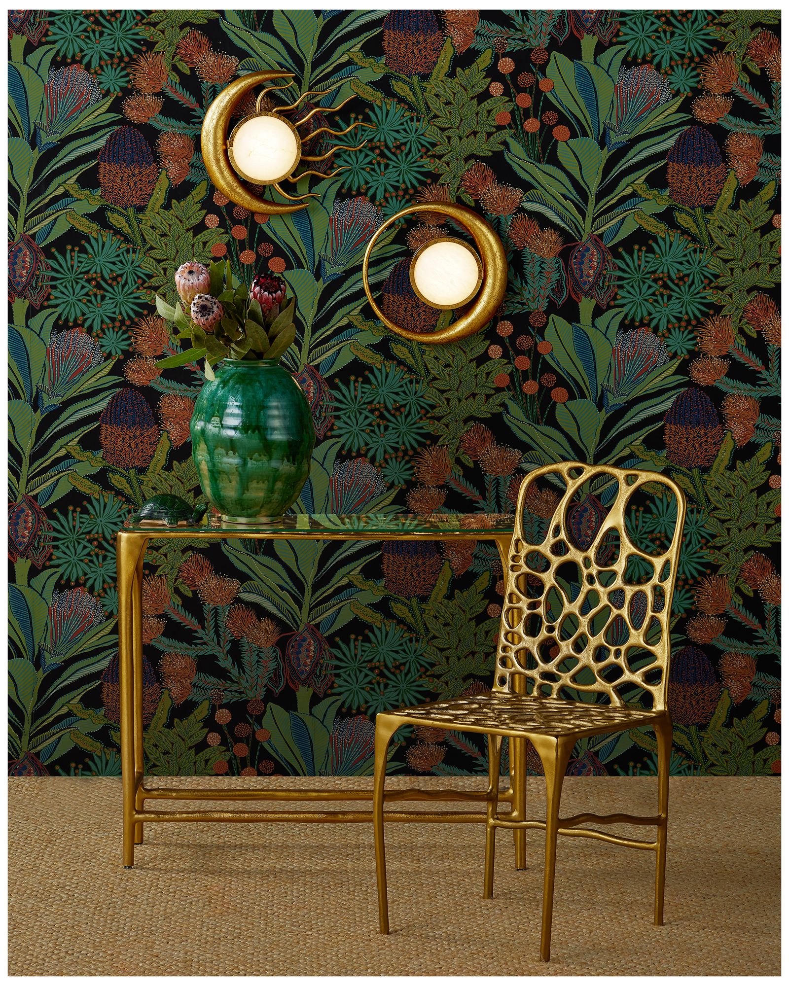 Image 6 Currey & Company Tona 1-Light Wall Sconc more views