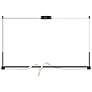 3_Cursive 54" Wide Black LED Linear Pendant more views