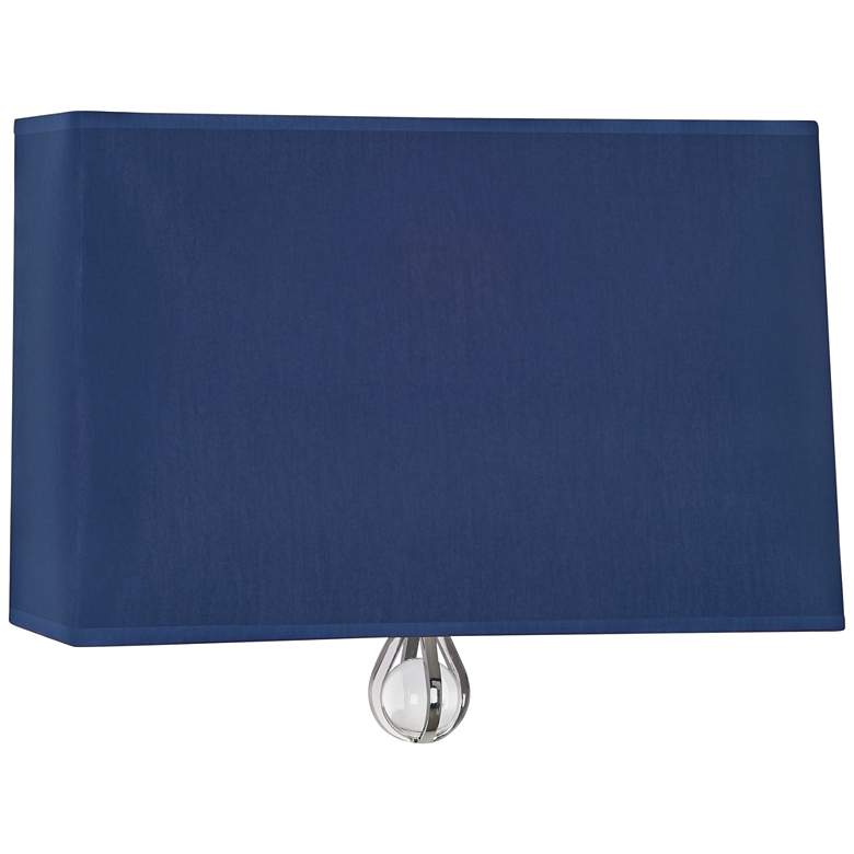 Image 1 Curtis 9" High Ink Blue Wall Sconce
