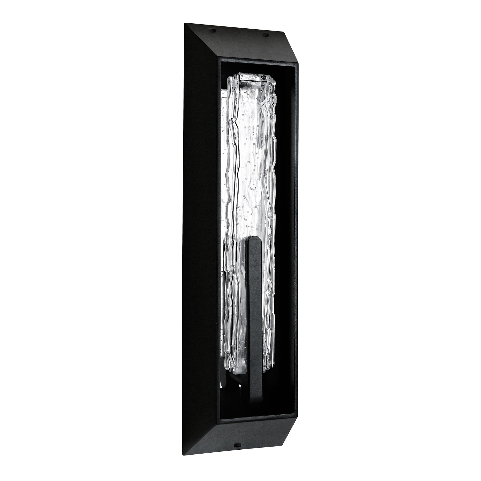 Image 3 Curva Integrated LED 24in Sand Black Outdoor Wall Light more views