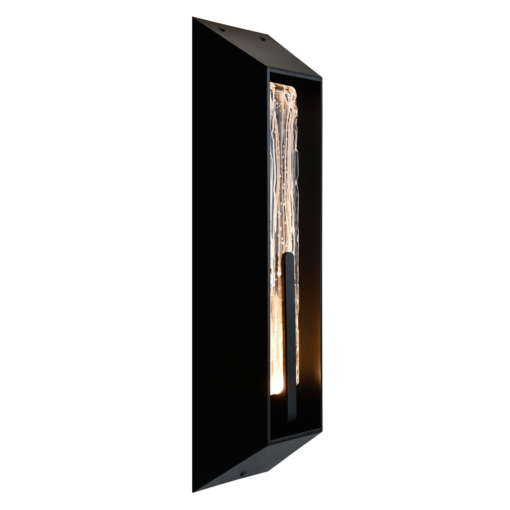 Image 4 Curva Integrated LED 24in Sand Black Outdoor Wall Light more views