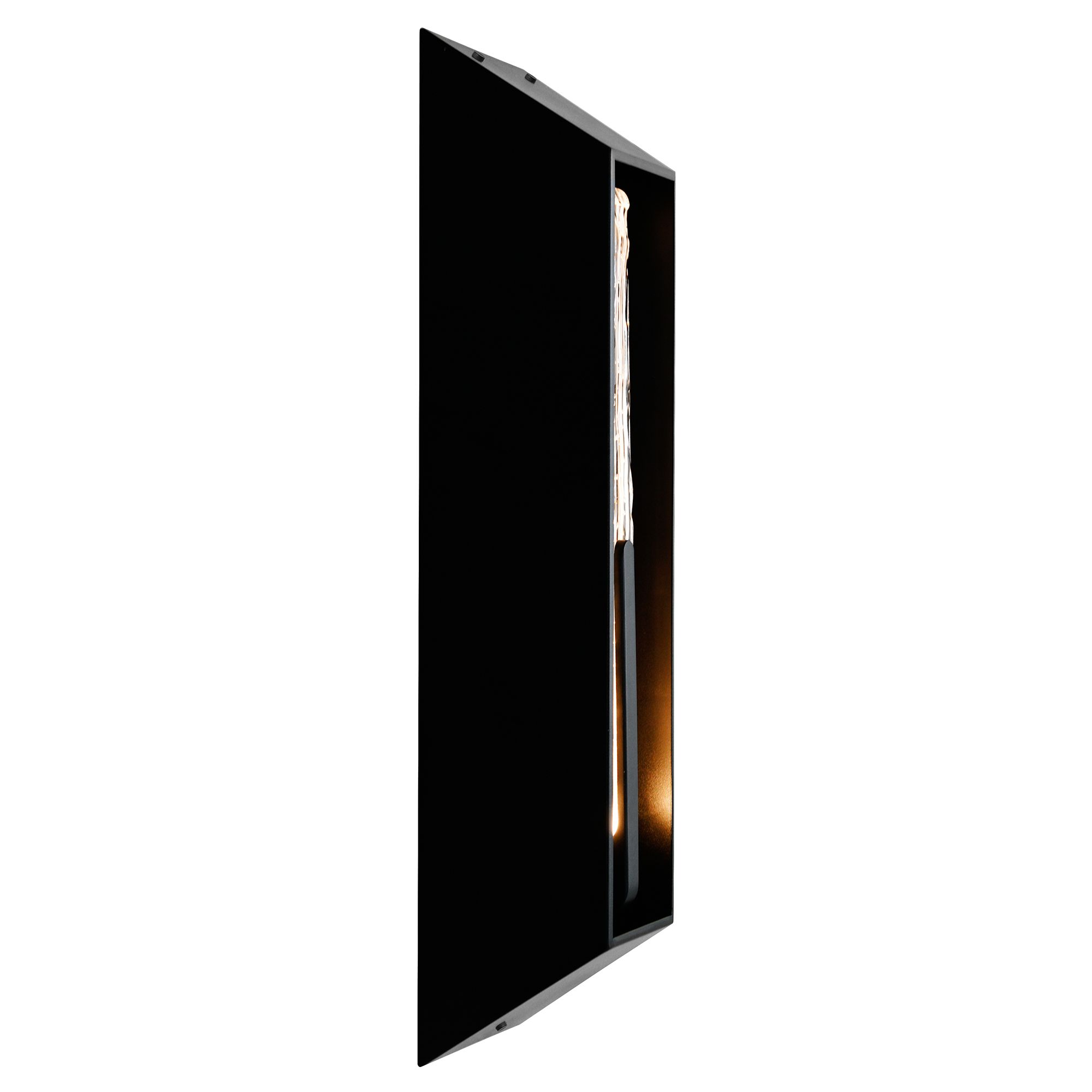 Image 5 Curva Integrated LED 24in Sand Black Outdoor Wall Light more views