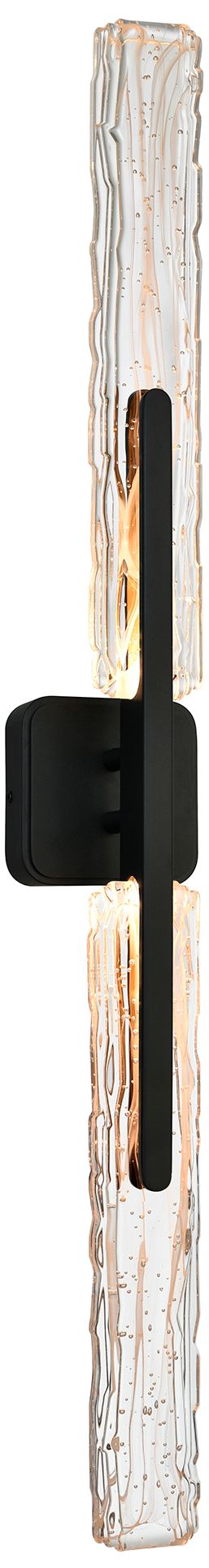 Curva Integrated LED 36in Sand Black Indoor-Outdoor Wall Light