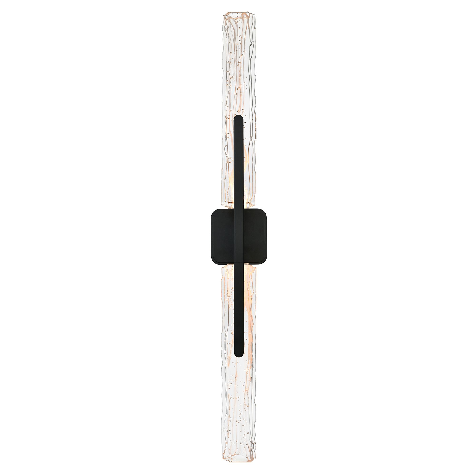Image 2 Curva Integrated LED 36in Sand Black Indoor-Outdoor Wall Light more views