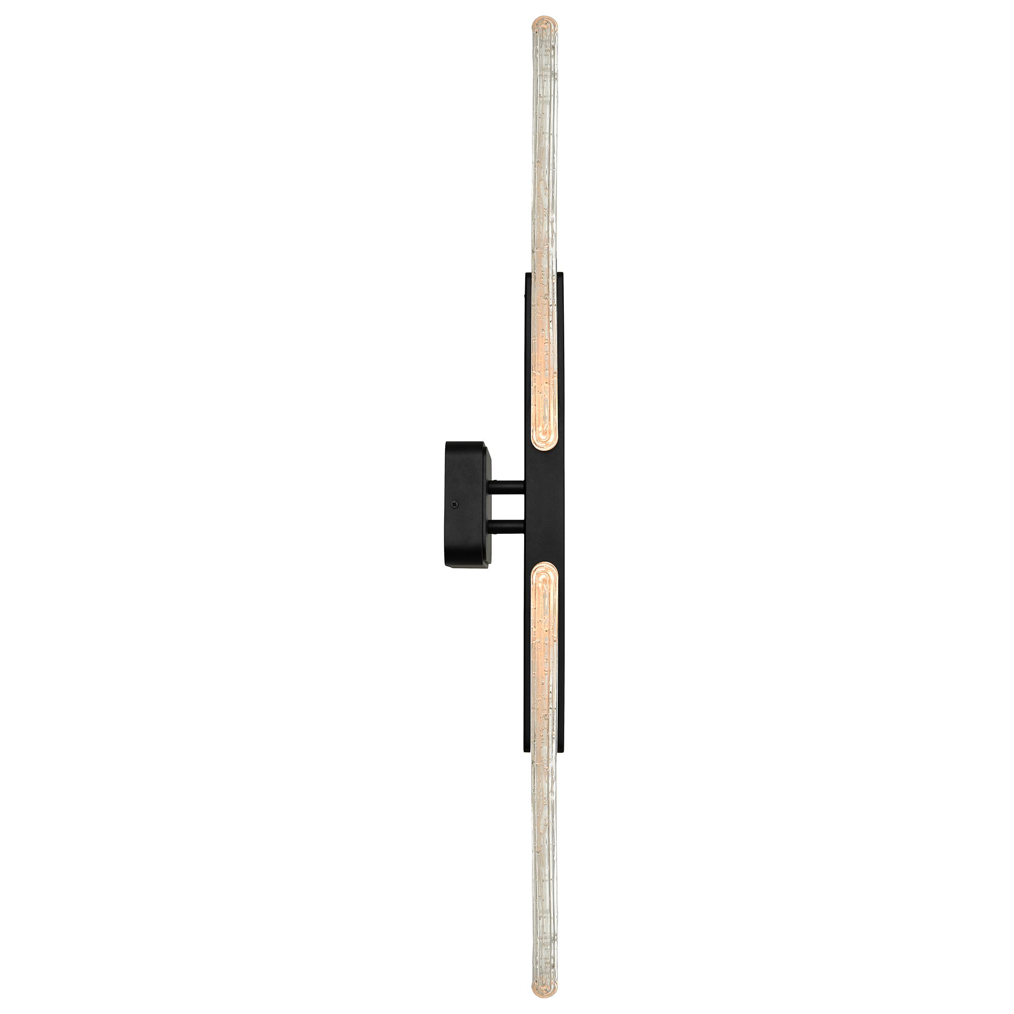 Image 3 Curva Integrated LED 36in Sand Black Indoor-Outdoor Wall Light more views