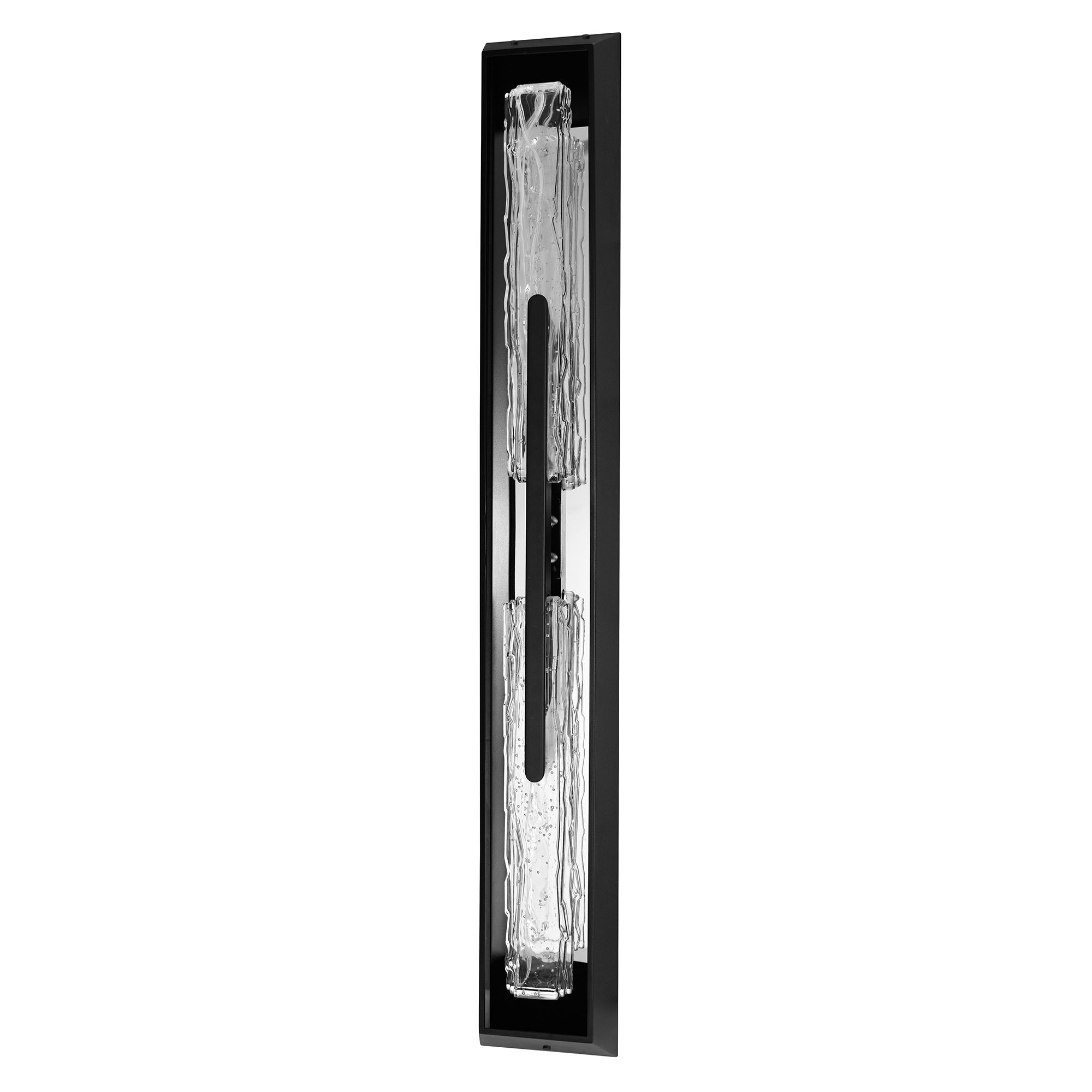 Image 3 Curva Integrated LED 44in Sand Black Outdoor Wall Light more views