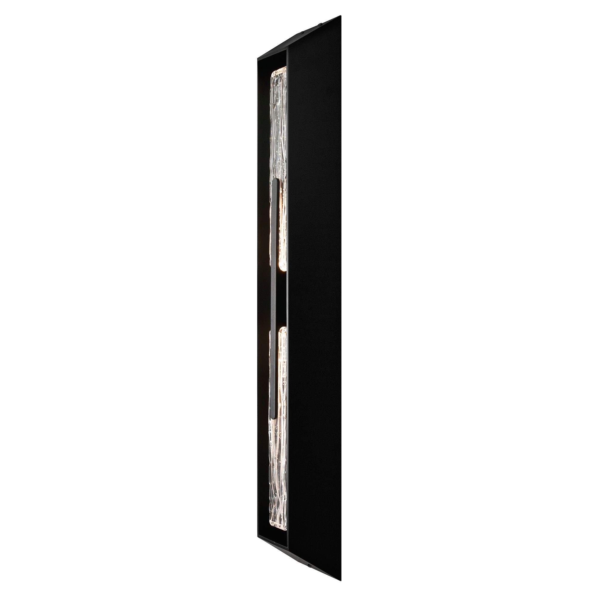 Image 5 Curva Integrated LED 44in Sand Black Outdoor Wall Light more views