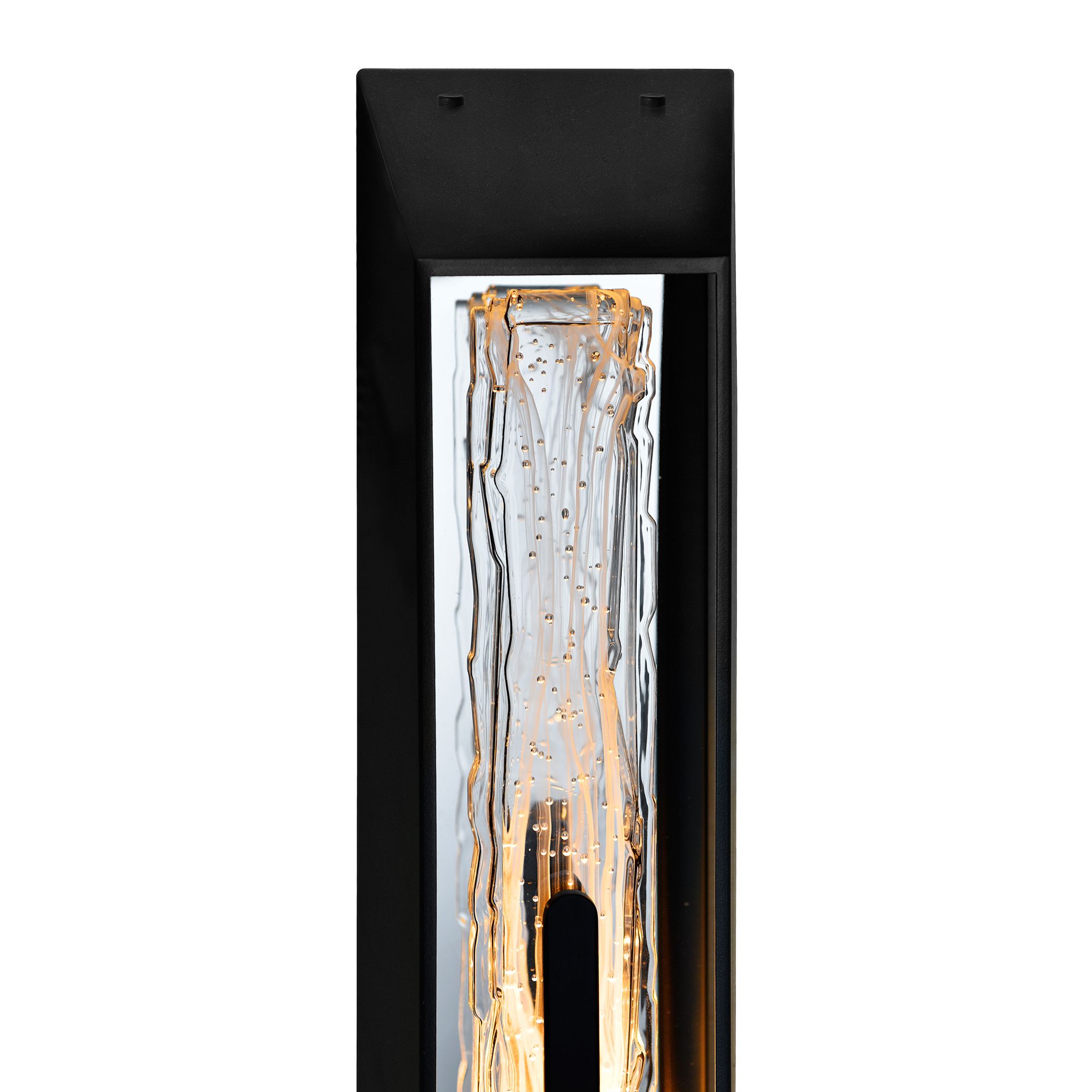 Image 6 Curva Integrated LED 44in Sand Black Outdoor Wall Light more views