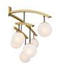 6_Curven 42" Wide Legacy Brass 13-Light Chandelier more views