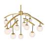 7_Curven 42" Wide Legacy Brass 13-Light Chandelier more views