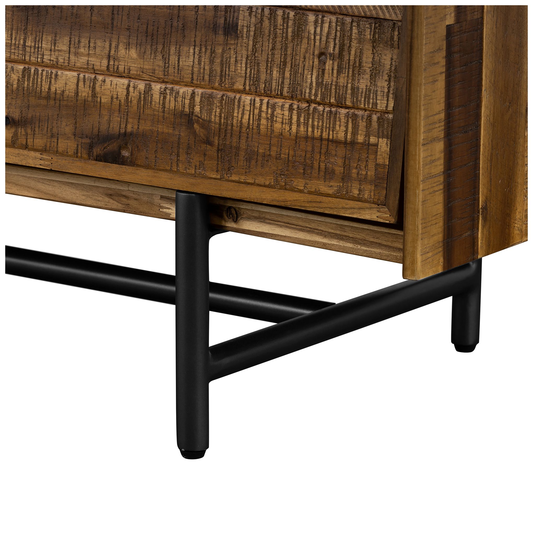 Cusco Dresser with 6 Drawers in Rustic Acacia Wood