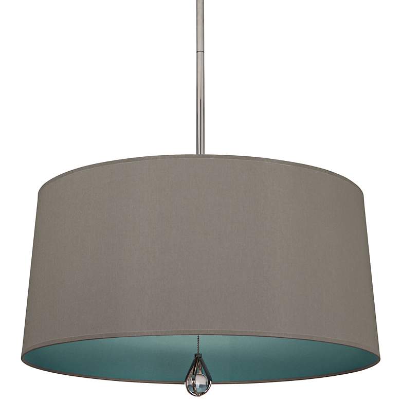 Image 2 Custis Collection 25 1/2 inch Wide Carter Gray Pendant