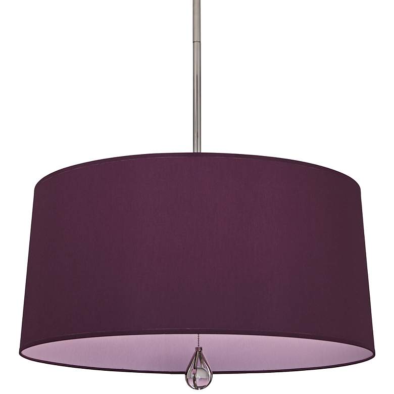 Image 2 Custis Collection 25 1/2" Wide Greenhow Grape Pendant
