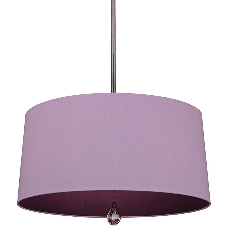 Image 2 Custis Collection 25 1/2" Wide Ludwell Lilac Pendant