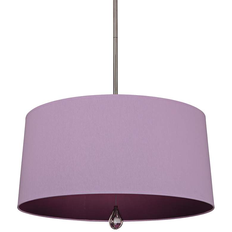 Image 2 Custis Collection 25 1/2" Wide Ludwell Lilac Pendant
