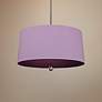 Custis Collection 25 1/2" Wide Ludwell Lilac Pendant