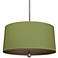 Custis Collection 25 1/2" Wide Parrot Green Pendant