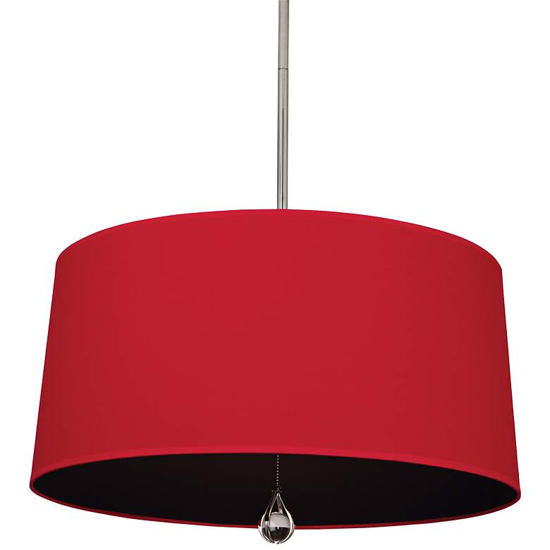 Image 2 Custis Collection 25 1/2" Wide Richmond Red Pendant