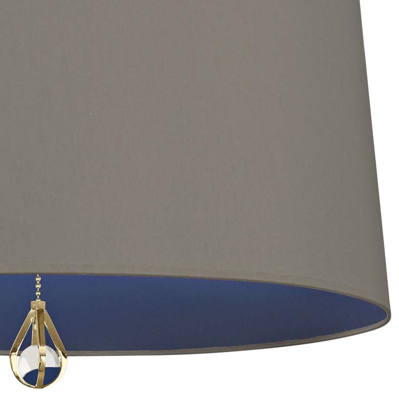 Image 4 Custis Collection 25 1/2"W Carter Gray and Ink Blue Pendant more views