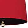 Custis Collection 25 1/2"W Richmond Red and Black Pendant
