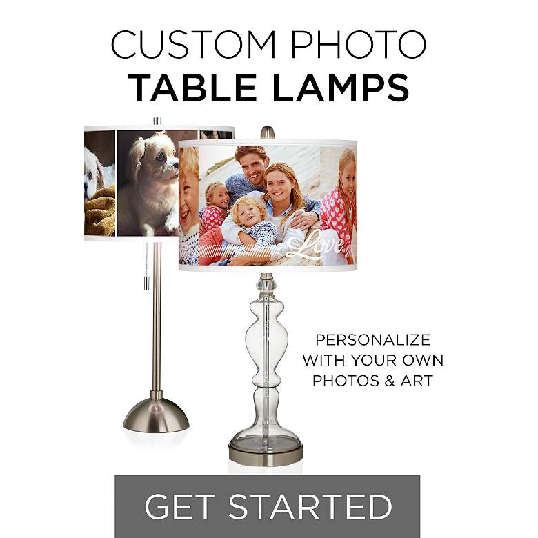 Image 1 Custom Photo Table Lamps