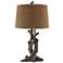 Cusworth Antique Bronze Weathered Branch Table Lamp