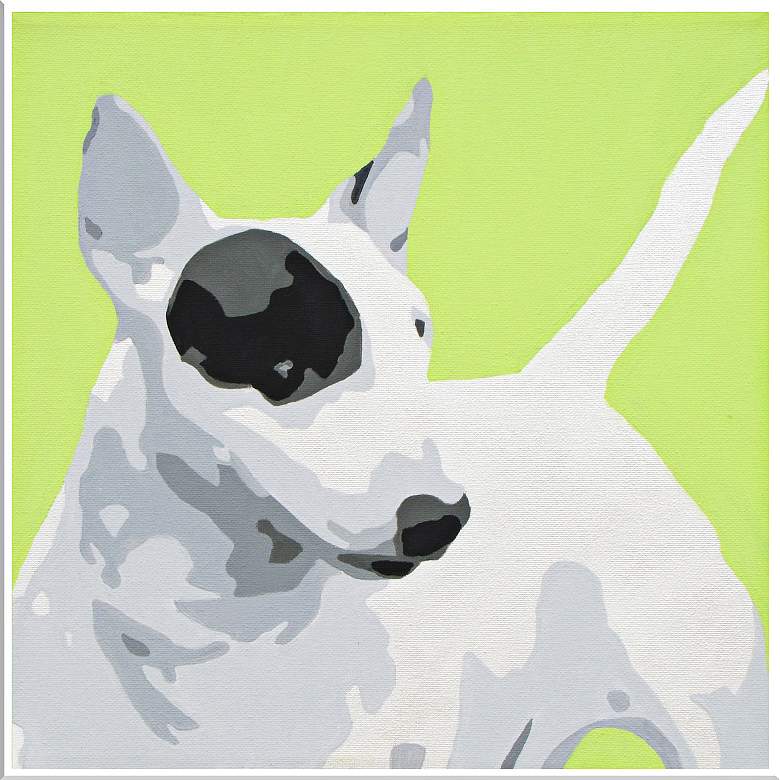 Image 1 Cute Pet IV 16 inch Square Framed Giclee Wall Art