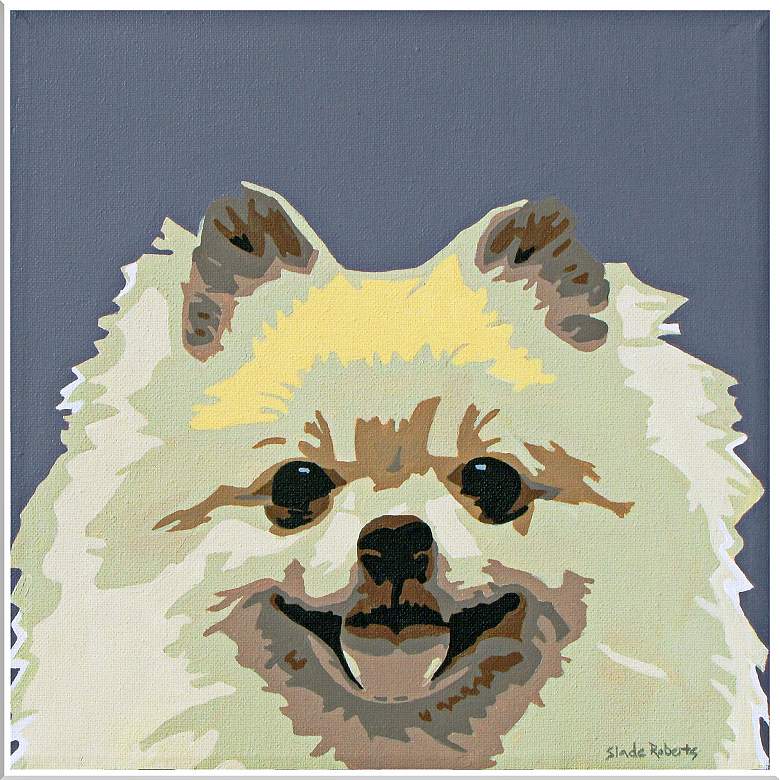 Image 1 Cute Pet XII 16 inch Square Framed Giclee Wall Art