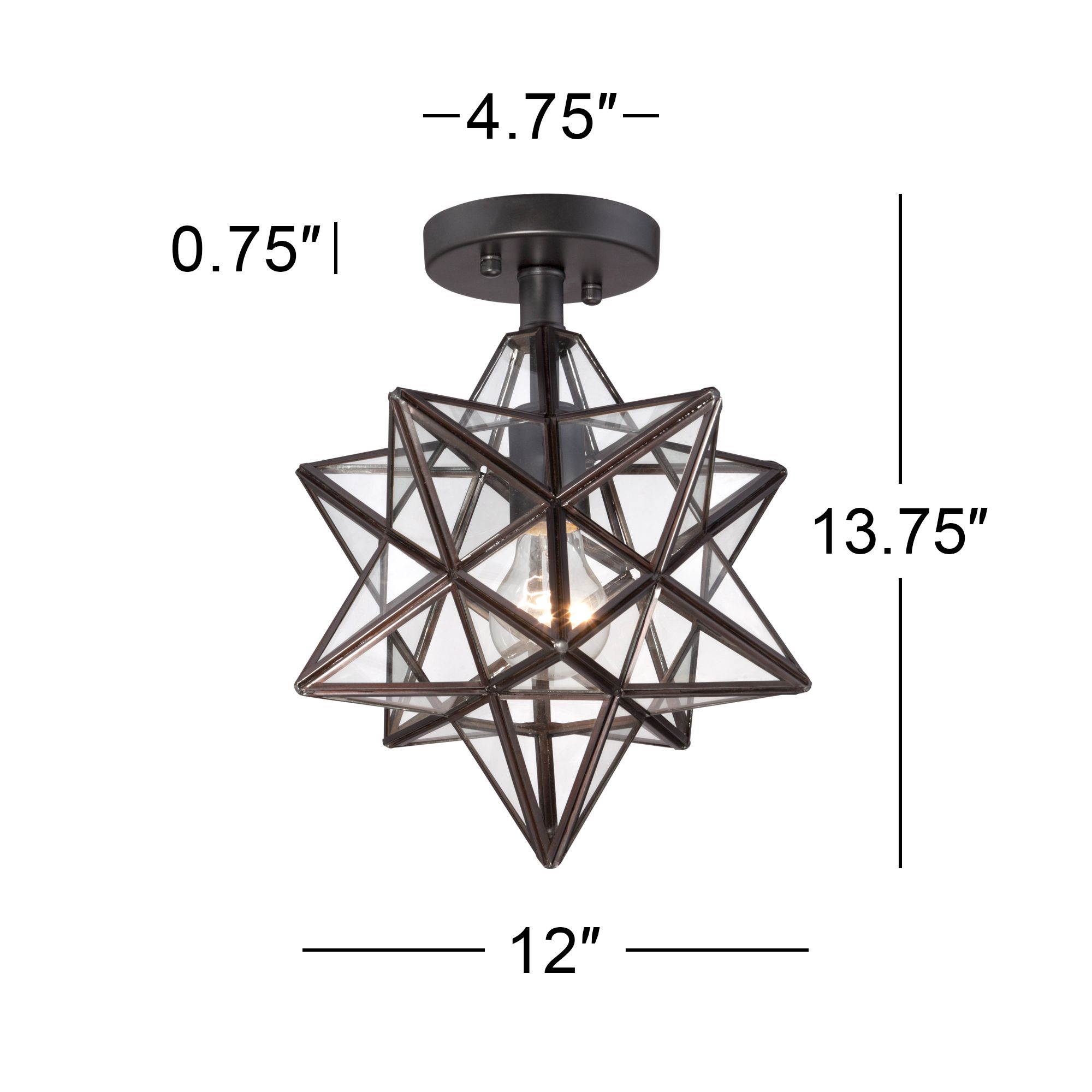 black star lamp