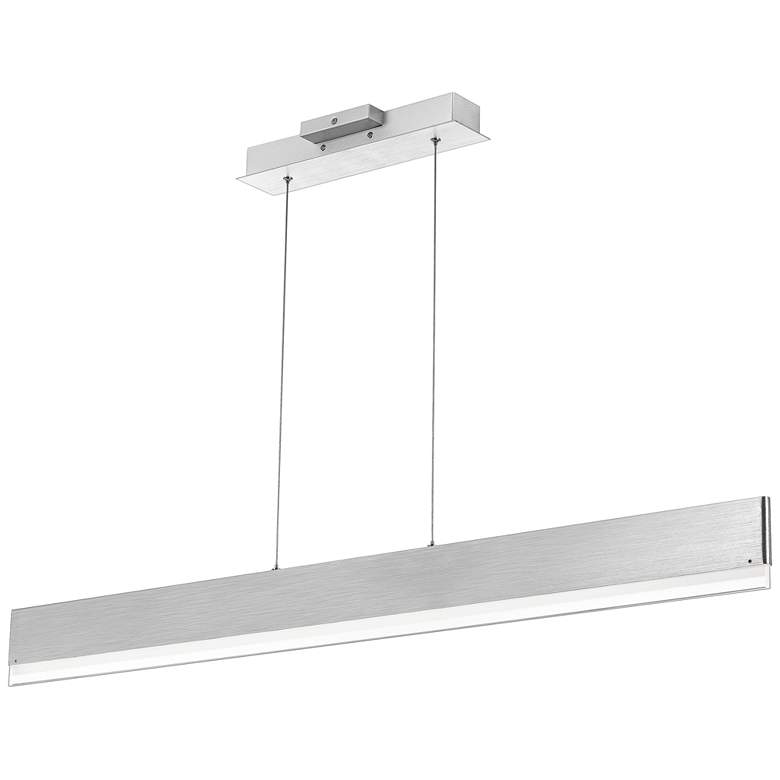 Image 4 Cutlas 47 3/4"W Aluminum LED Kitchen Island Light Pendant more views