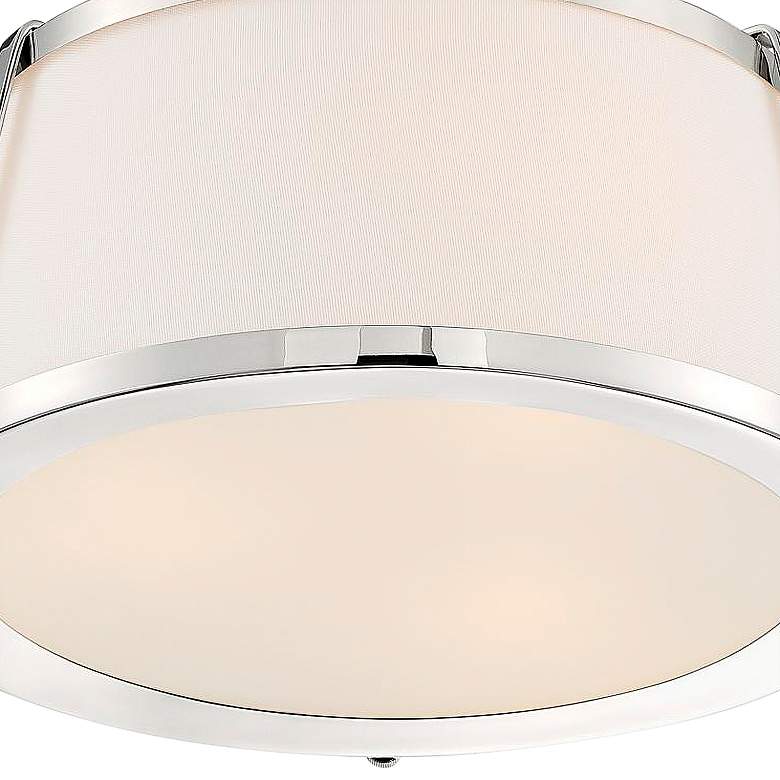 Image 2 Cutty; 3 Light; Semi-Flush Fixture; Polished Nickel Finish more views