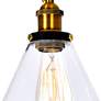 2_CWI Lighting Eustis 24" Black and Gold Brass 3-Light Vanity Bath Light more views