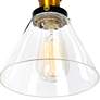 4_CWI Lighting Eustis 24" Black and Gold Brass 3-Light Vanity Bath Light more views