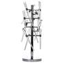 CWI Lighting Icicle 25" High 3-Light Modern Chrome Table Lamp