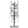 CWI Lighting Icicle 25" High 3-Light Modern Chrome Table Lamp