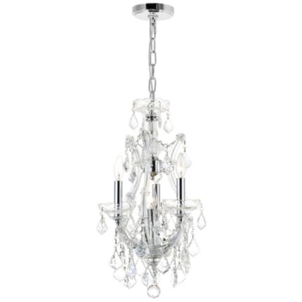 CWI Lighting Maria Theresa Silver Collection