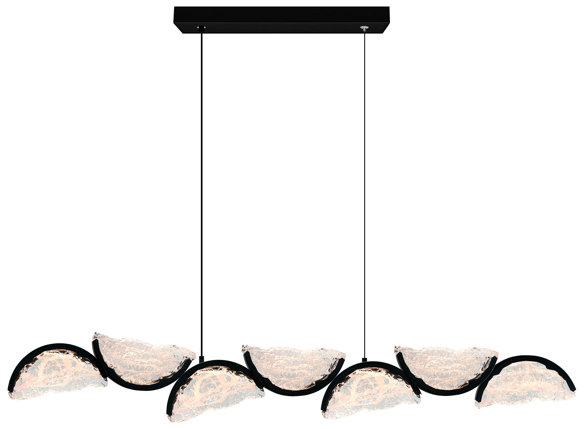 CWI Lighting Moon Black Collection