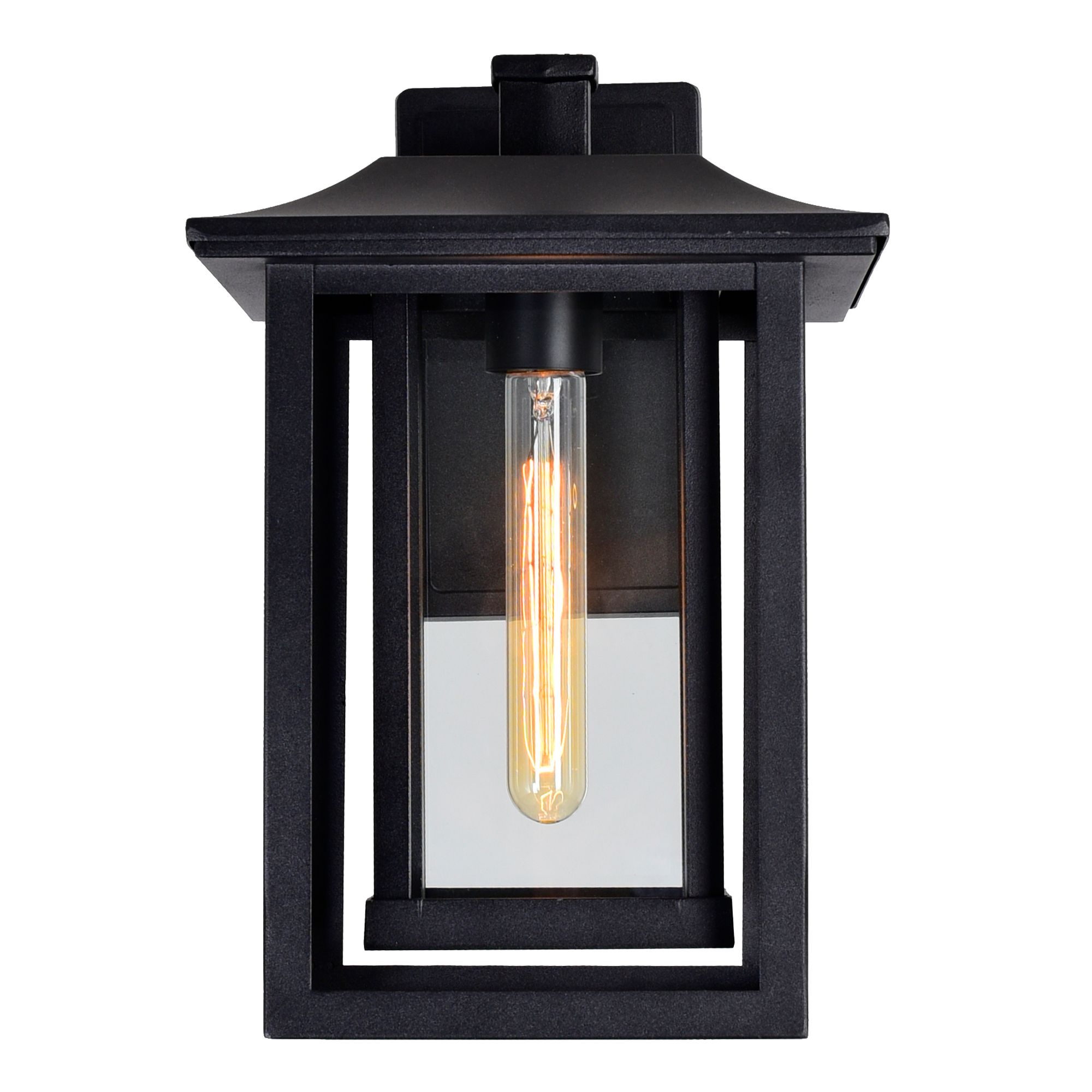 Image 6 CWI Lighting Winfield 13 1/2" High Black Finish Outdoor Wall Light more views