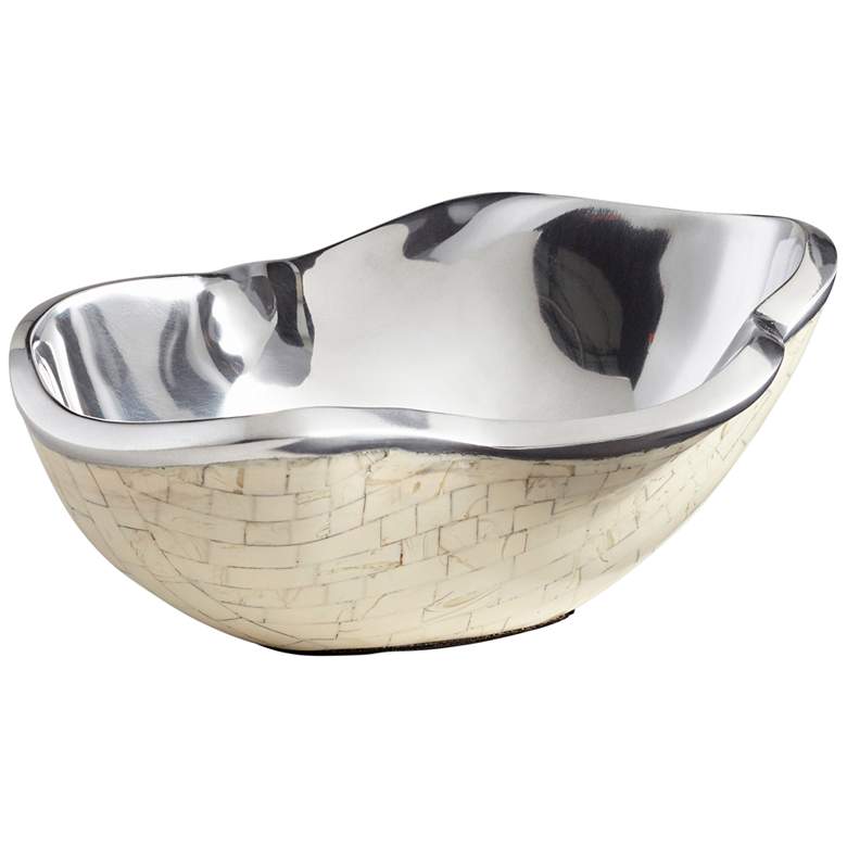 Image 1 Cyan Design 9 3/4" Wide Bay Breeze Small Modern Bowl