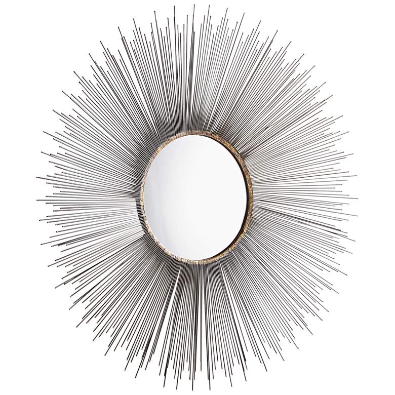 Cyan Design Aludra Zinc Antique 45 1/2&quot; Round Wall Mirror