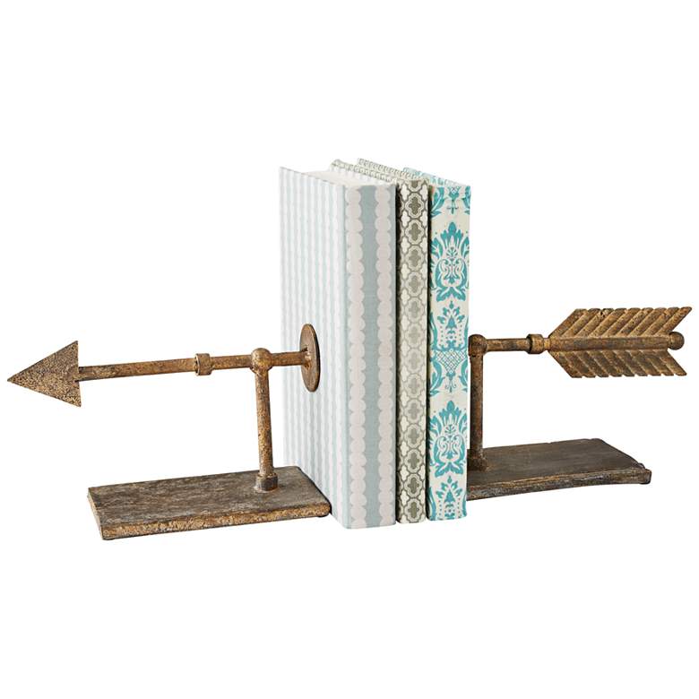 Image 1 Cyan Design Archer Rustic Iron Bookends