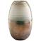 Cyan Design Around The World 11 3/4" High Bronze Glass Vase